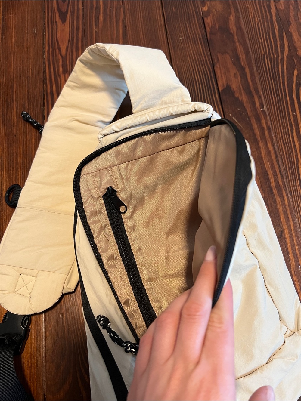 FP Movement Cream Sling Bag - Picture 7 of 14